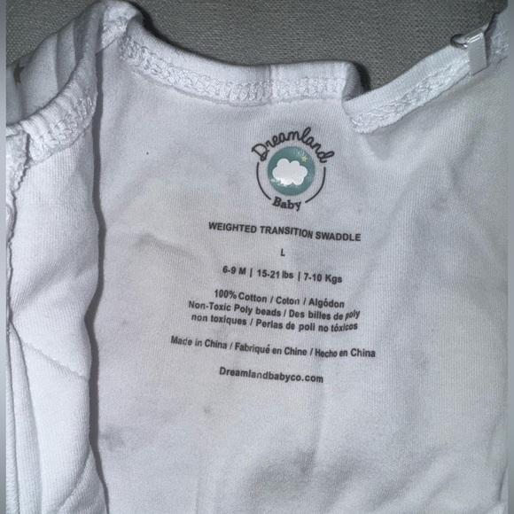 Dreamland Baby Sleep Sack L 6-9 months NWT - Picture 3 of 5